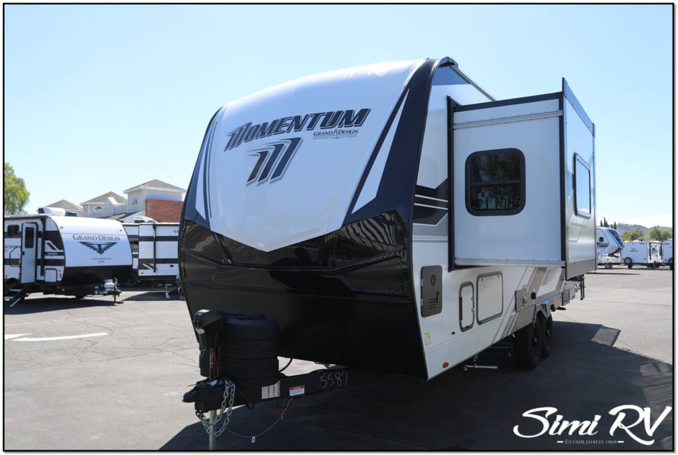 A photo of this 2026 Grand Design Momentum G Class (Travel Trailer) 21G