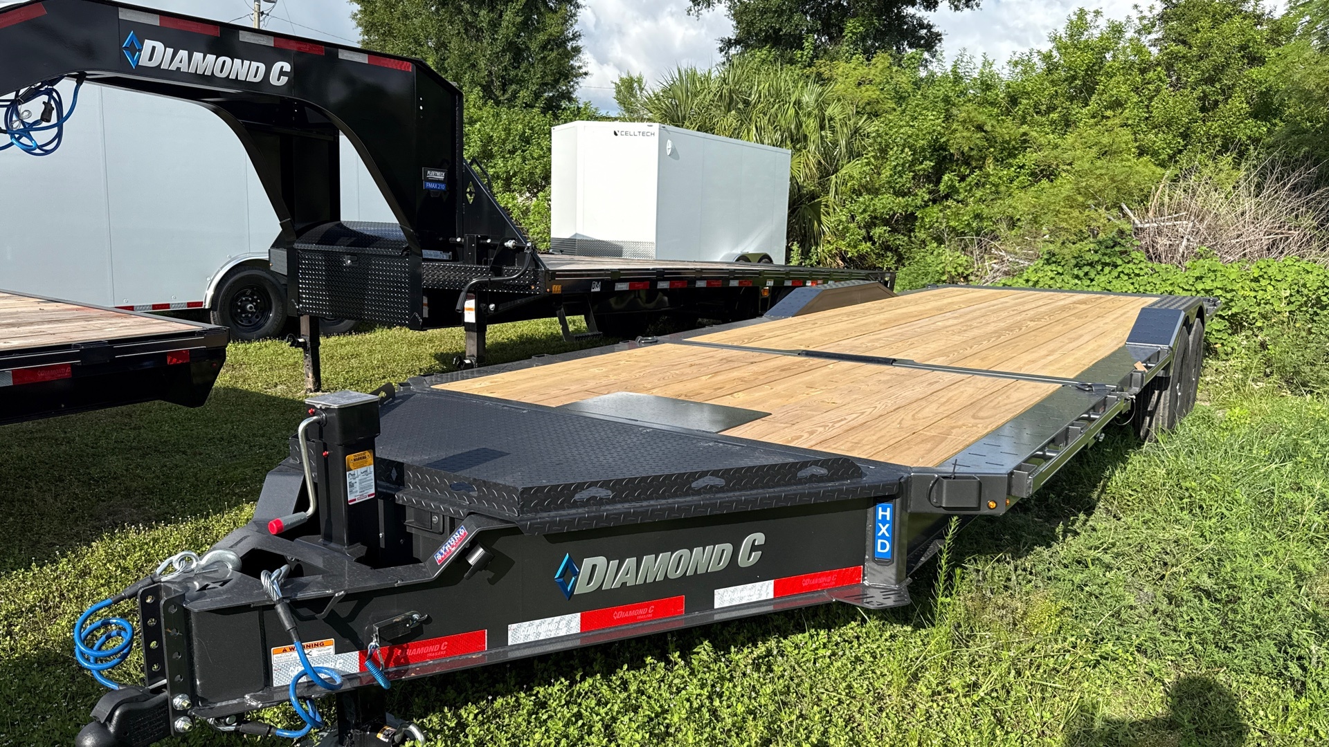 2026 Diamond C Trailer MFG. HXD207 24X102 TILT in Tampa, FL