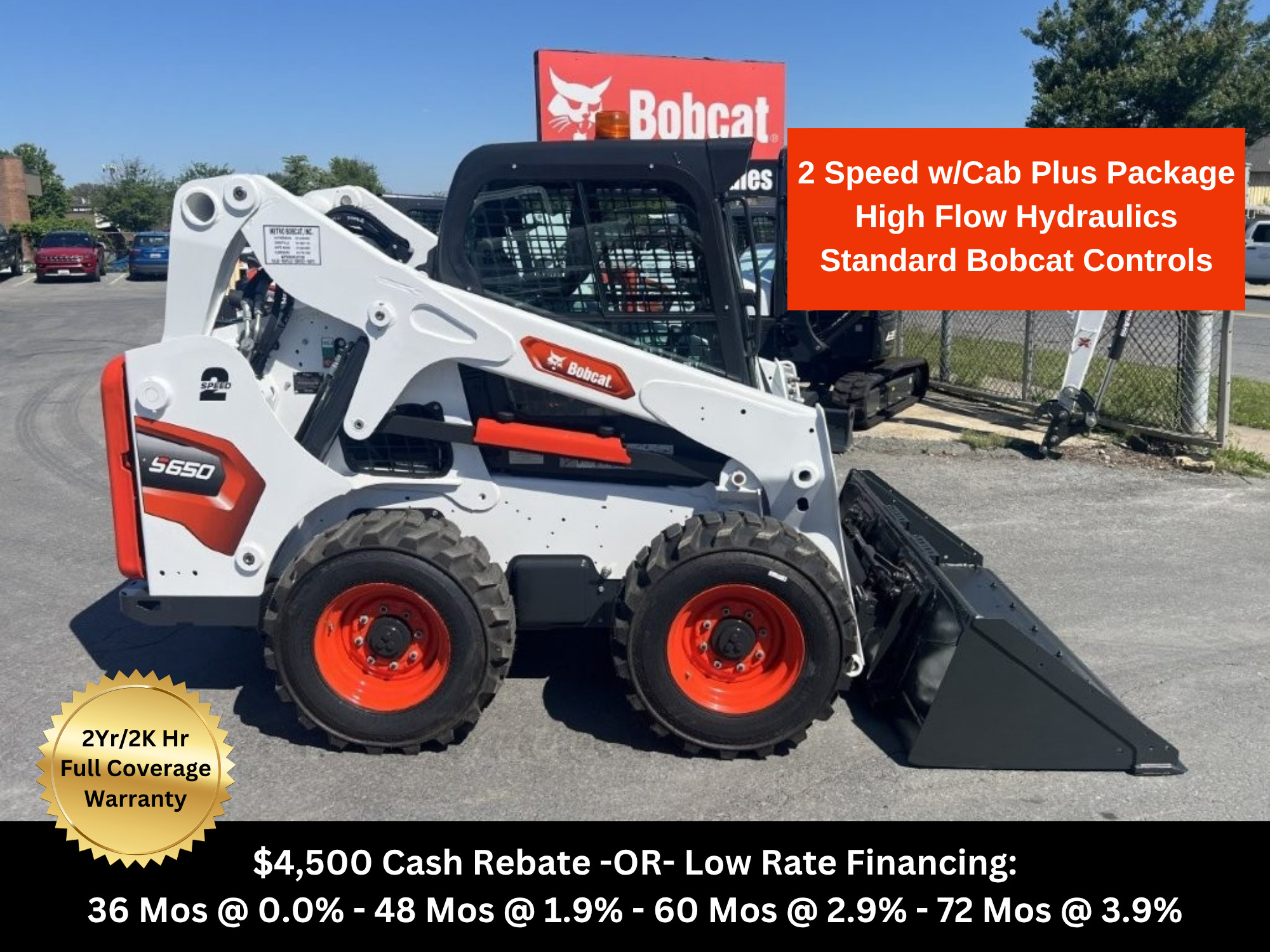 2024 Bobcat S650 Skid-Steer Loader in White Marsh, MD