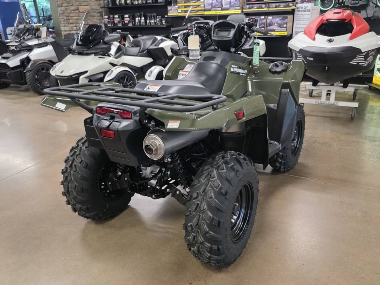 A photo of this 2026 Suzuki KingQuad 750AXi