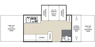 2014 Coachmen CLIPPER 1285SST in brownstown MI