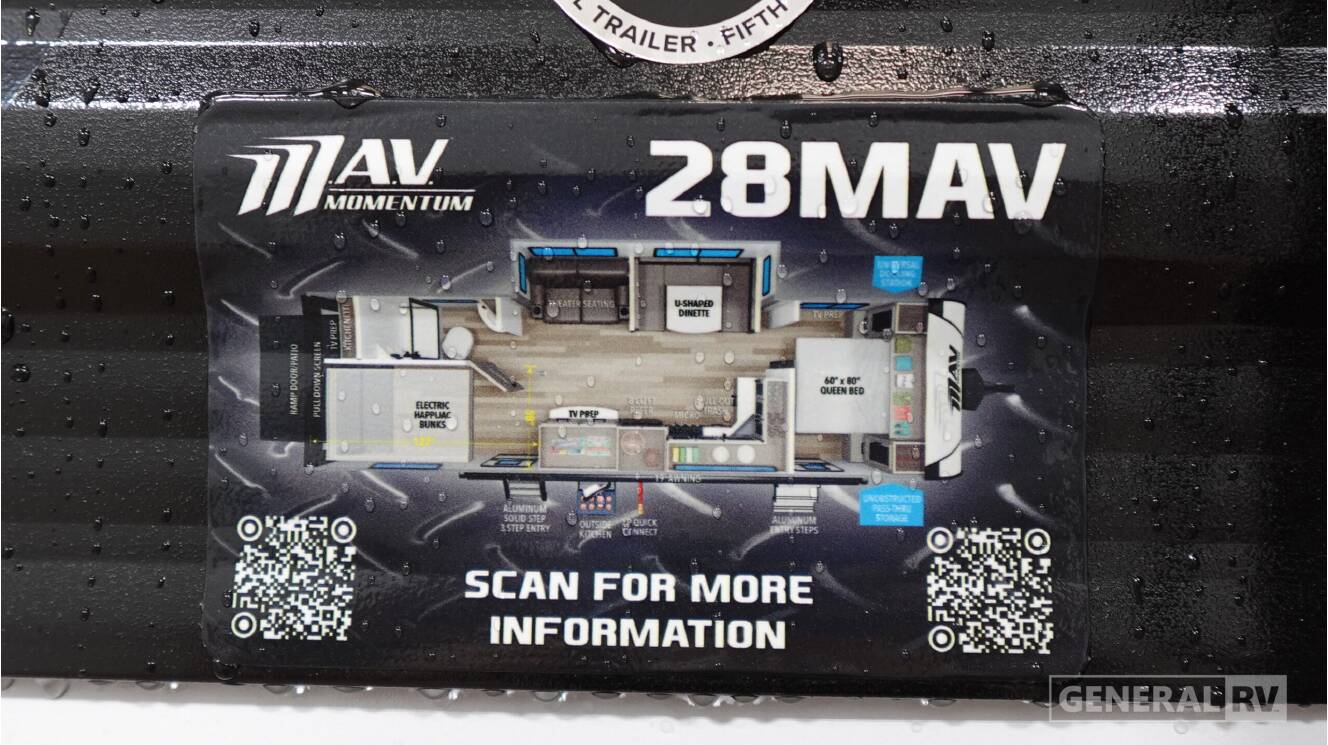 A photo of this 2027 Grand Design Momentum MAV 28MAV