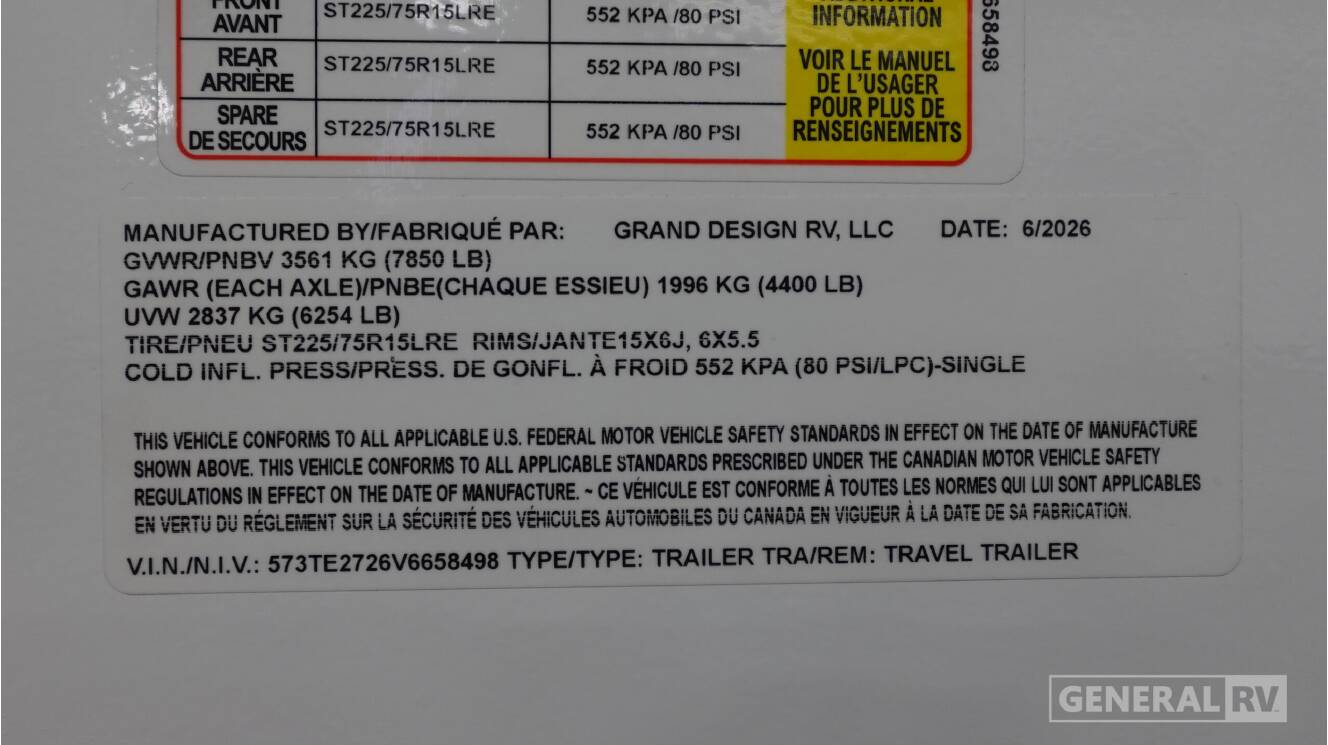 A photo of this 2027 Grand Design IMAGINE 2300MK