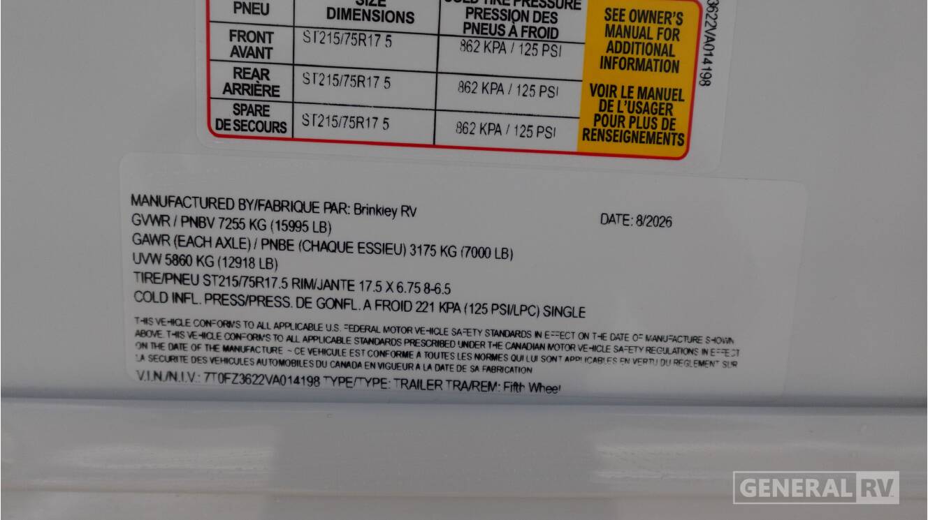A photo of this 2027 Brinkley MODEL Z 3200