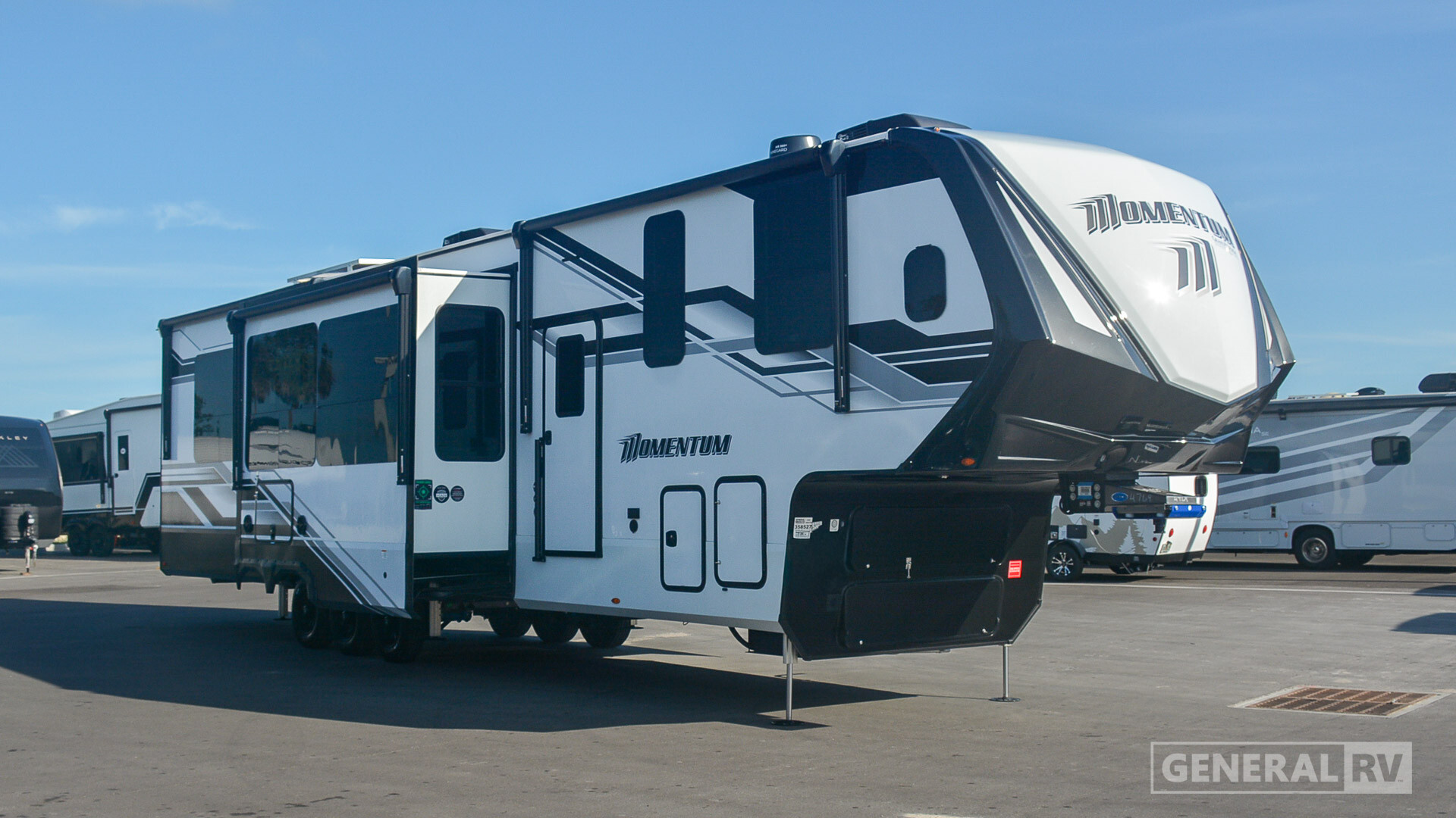 2026 Grand Design Momentum M Class 395MS Fifth Wheel Toy Hauler RV