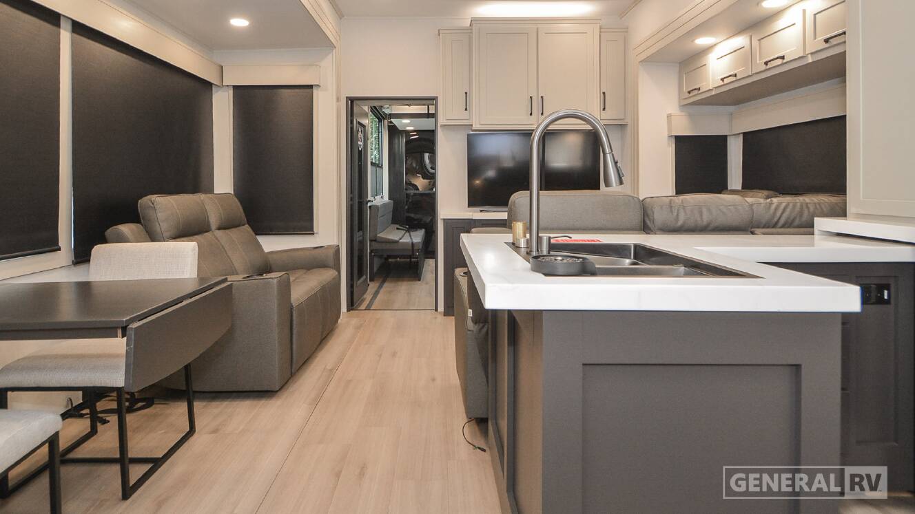 A photo of this 2026 Grand Design Momentum M Class 395MS