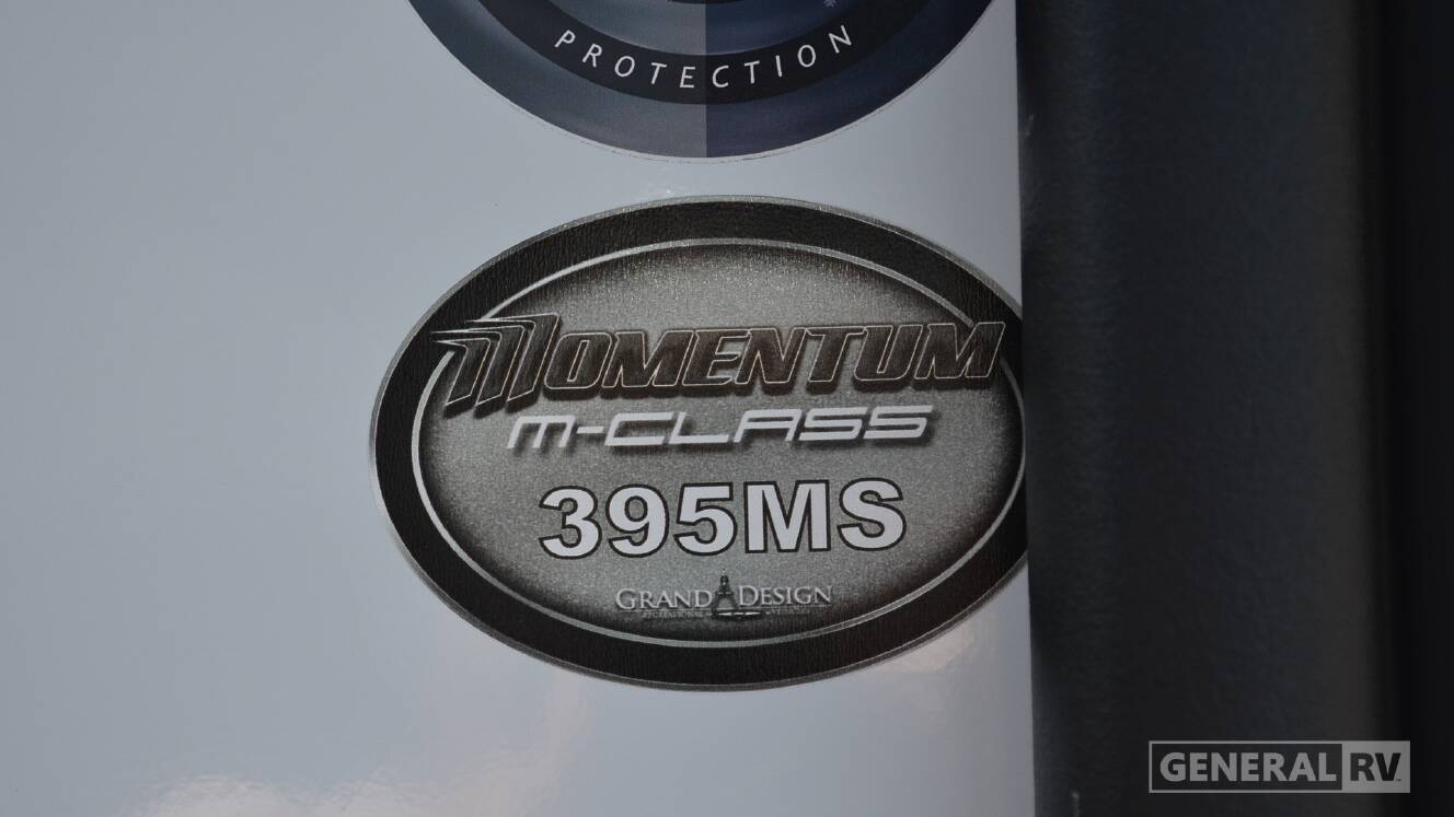 A photo of this 2026 Grand Design Momentum M Class 395MS