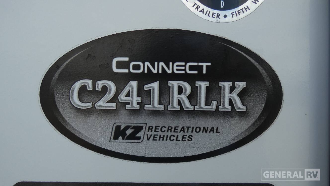 A photo of this 2022 Kz CONNECT 241RLK