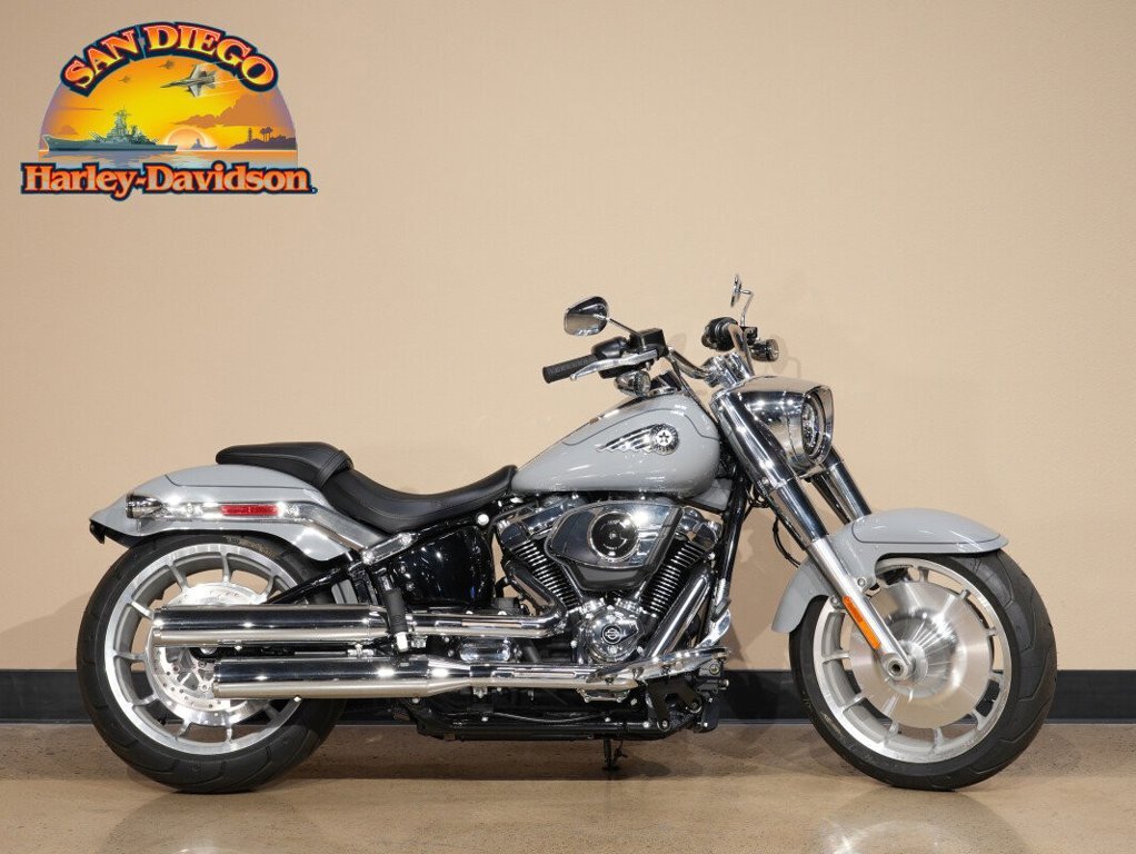 2025 Harley-Davidson Softail Fat Boy Billiard Gray FAT BOY in San Diego, CA