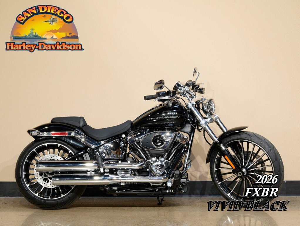 2026 Harley-Davidson Softail Breakout Vivid Black BREAKOUT in San Diego, CA