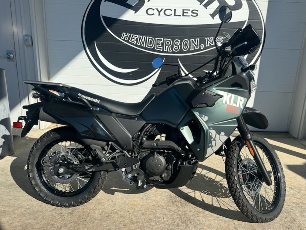 2025 Kawasaki KLR®650 S Metallic Matte Old School Green ABS ABS in Henderson, NC