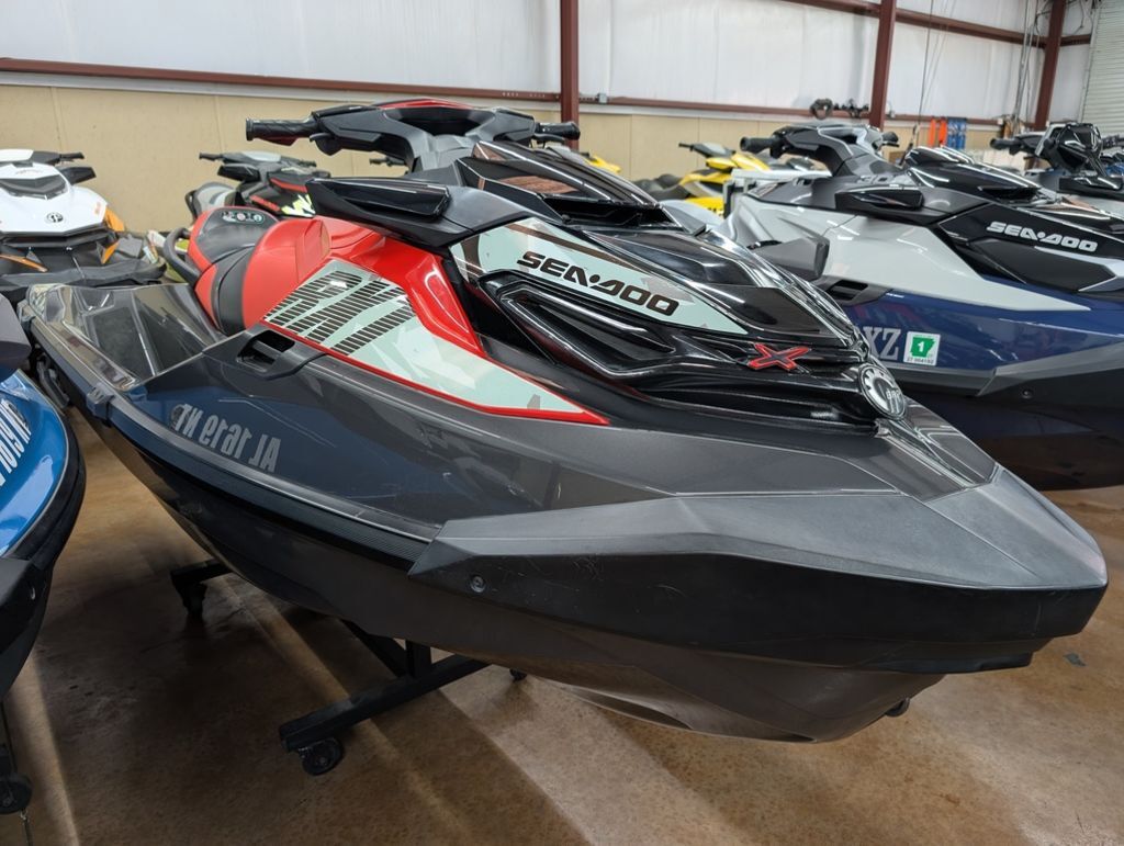 2020 Sea-Doo RXT®-X® 300 IBR Eclipse Black and Lava Red -X 300 in Macon, GA