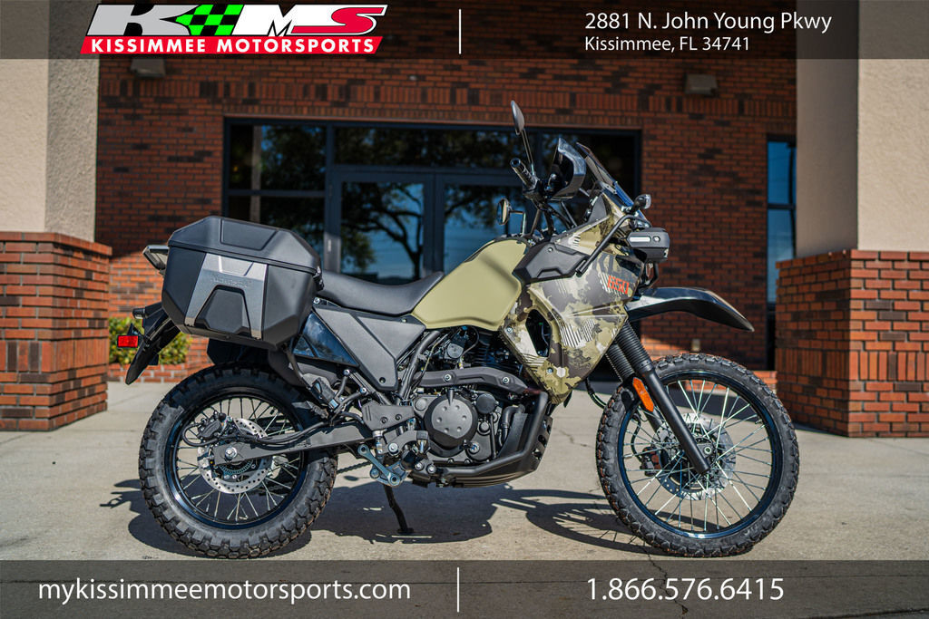 2026 Kawasaki KLR®650 Adventure ABS Cypher Camo Beige 650 ADVENTURE in Kissimmee, FL