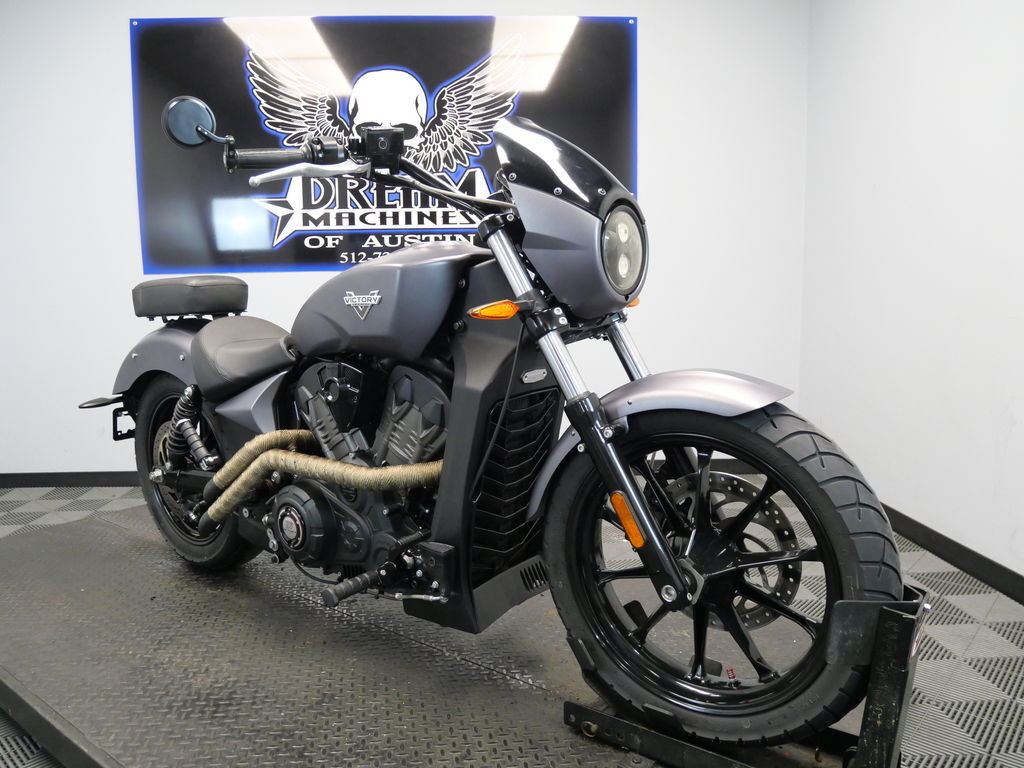 2017 Victory Motorcycles® Octane® Matte Super Steel Gray BASE in Austin, TX