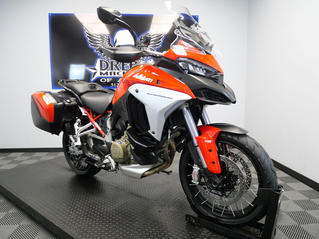 2023 Ducati Multistrada V4S Ducati Red - Spoked Wheels V4 S in Austin, TX