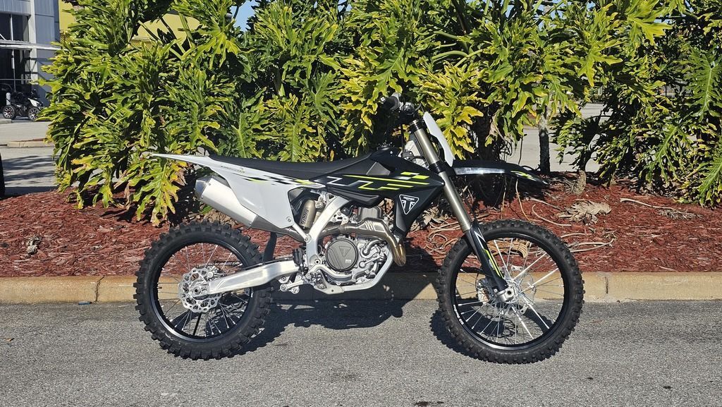 2026 Triumph TF 450-X Jet Black/Pure White 450-X in Lakeland, FL