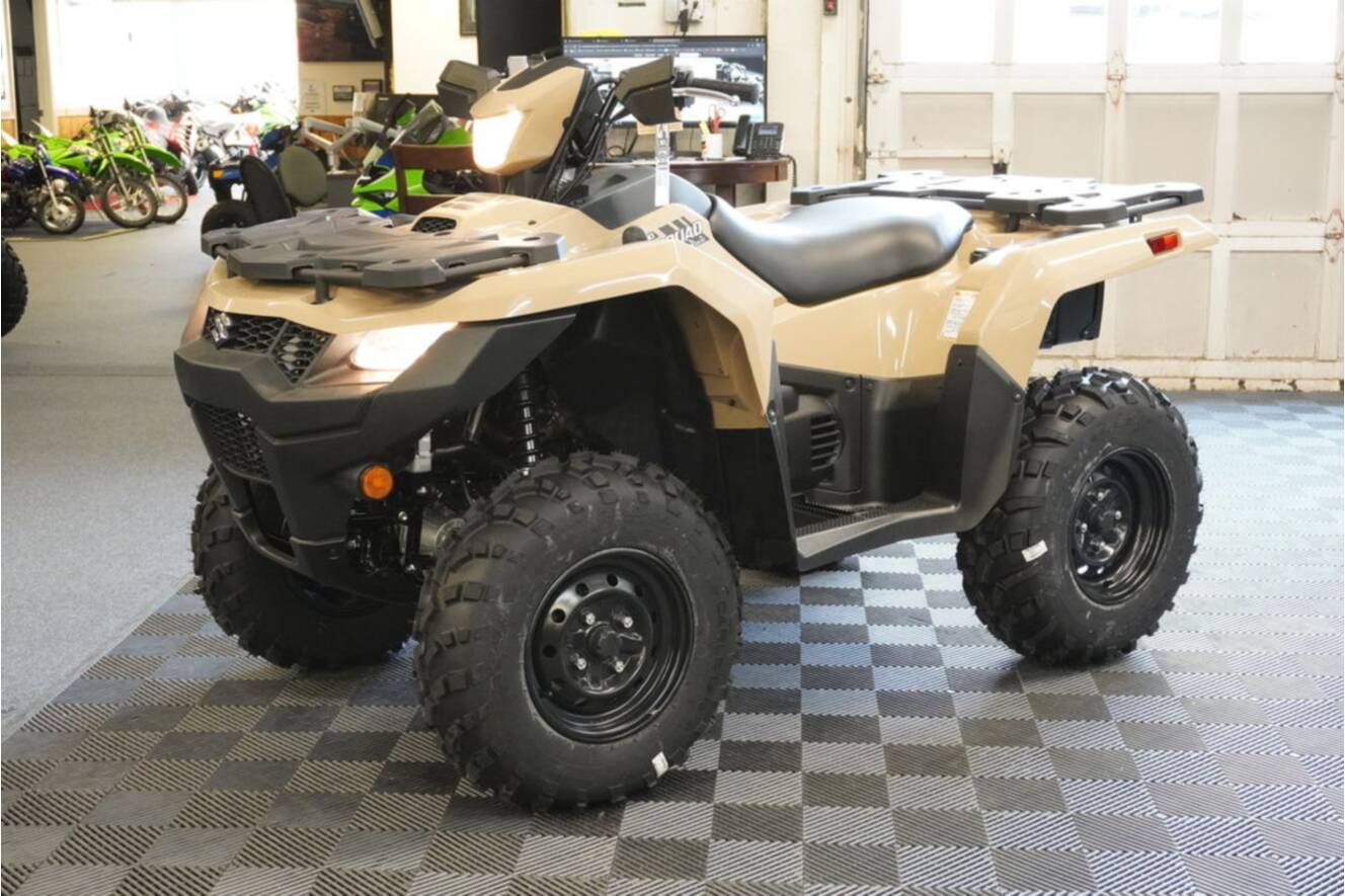 A photo of this 2026 Suzuki KingQuad 500AXi Power Steering