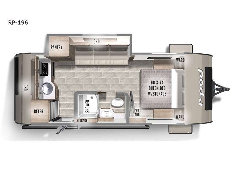 2022 Forest River Rv R Pod RP-196 in cloquet MN
