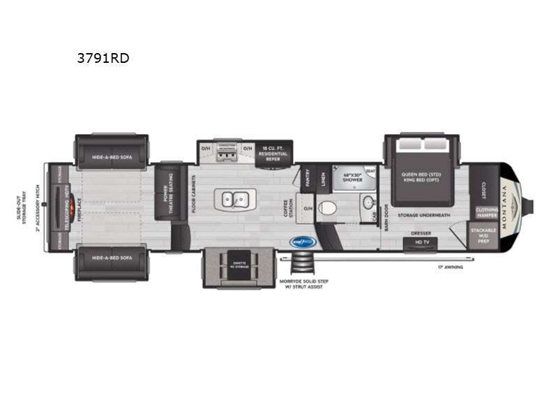 2021 Keystone Rv Montana 3791RD in alvarado TX