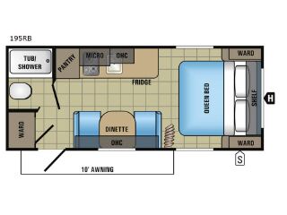 2018 JAYCO JAY FLIGHT SLX 195RB