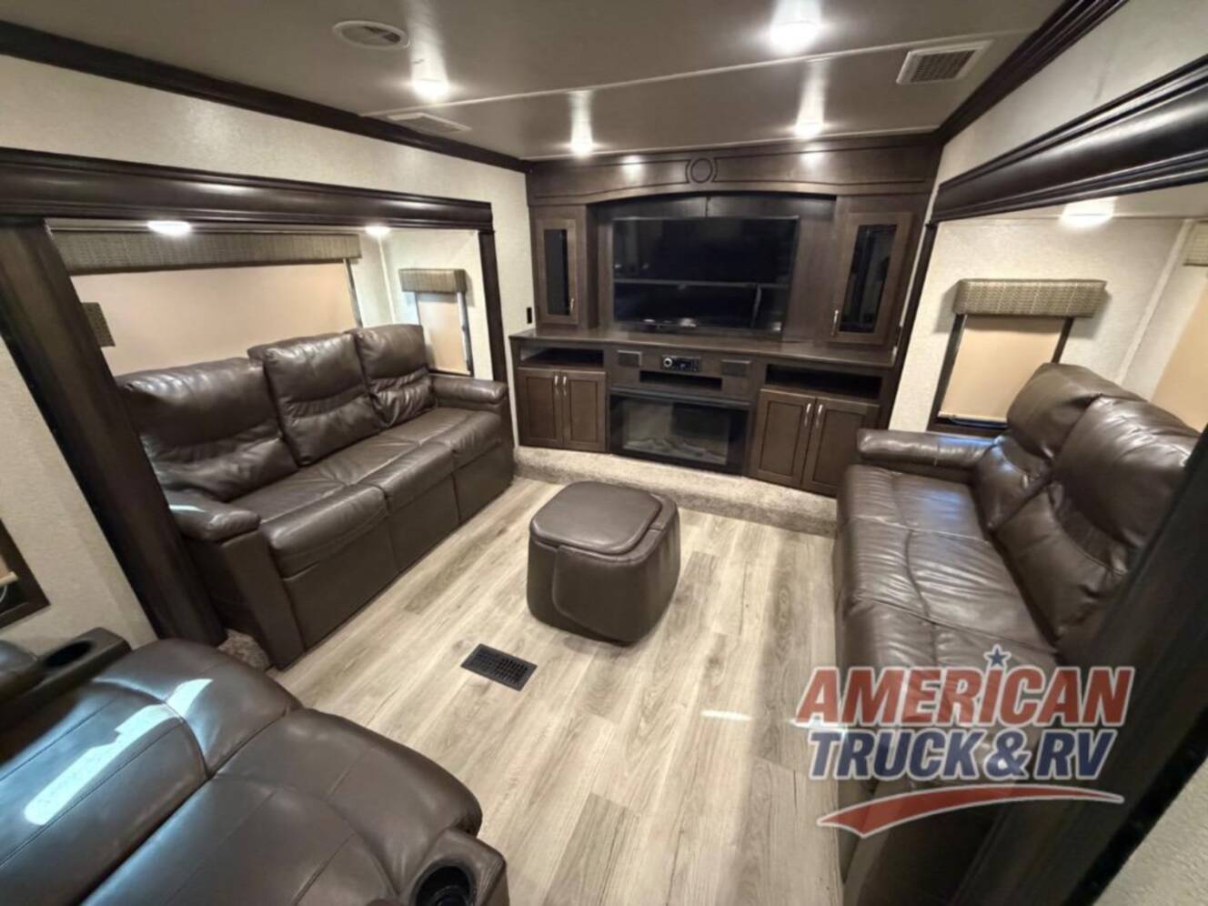 A photo of this 2019 Forest River Rv Cedar Creek Silverback 37RTH