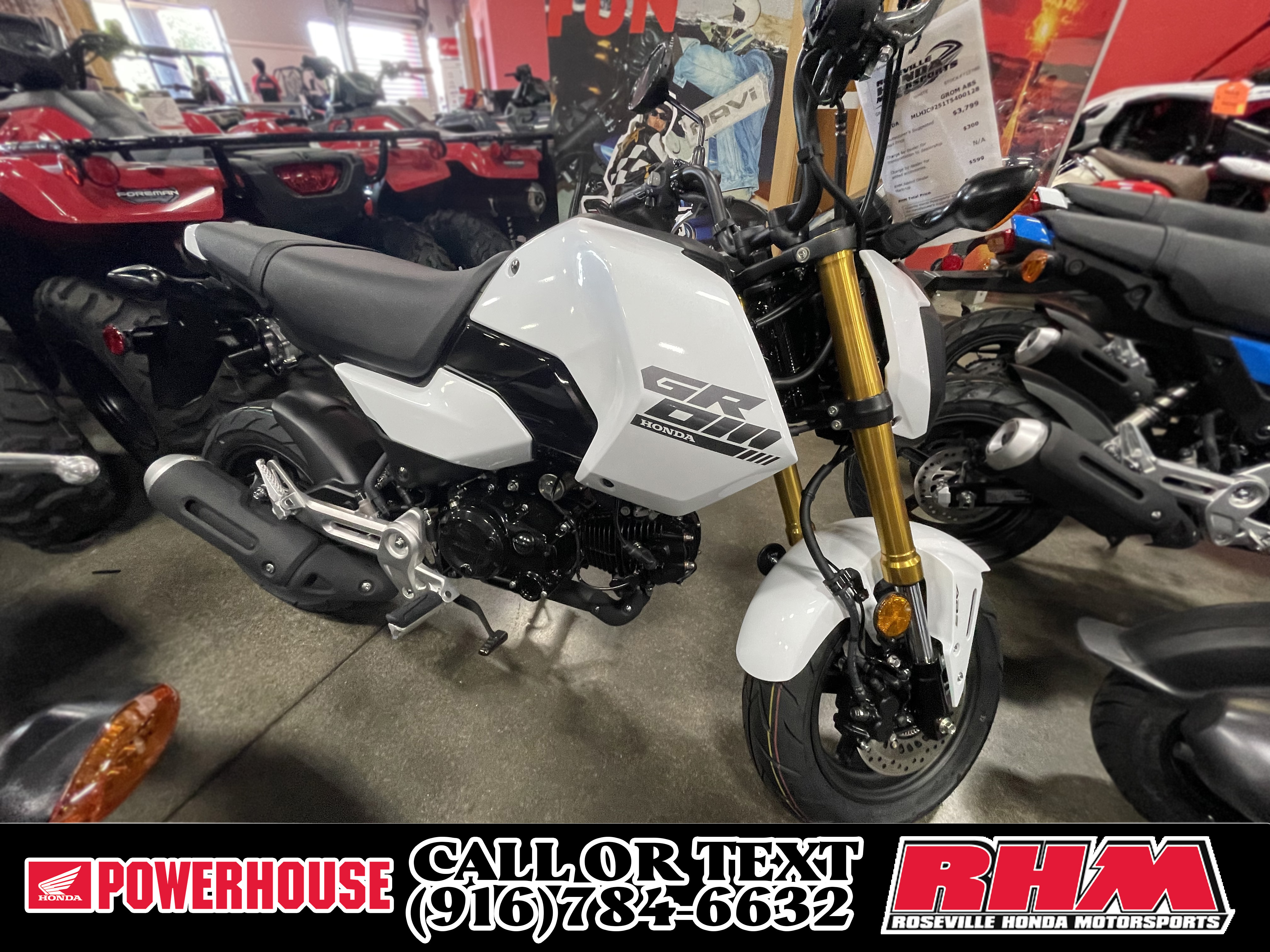 2026 Honda Grom ABS ABS in Roseville, CA