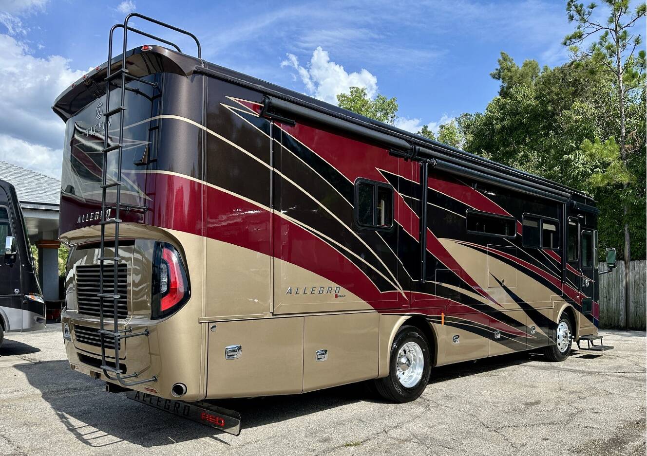 A photo of this 2020 Tiffin Allegro Red 33 AA
