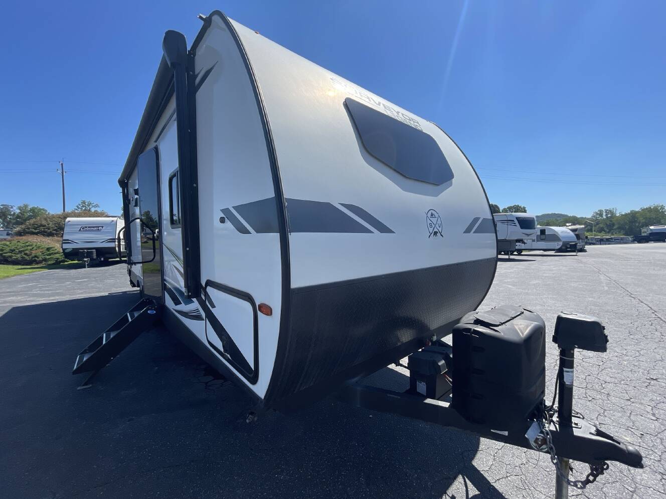 A photo of this 2023 Forest River SURVEYOR 276BHLE