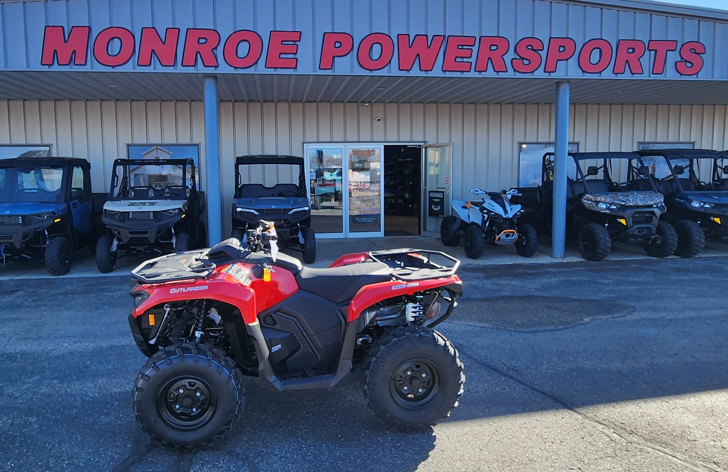 2026 Can-Am Outlander DPS 700 Red Recreation/Utility ATV