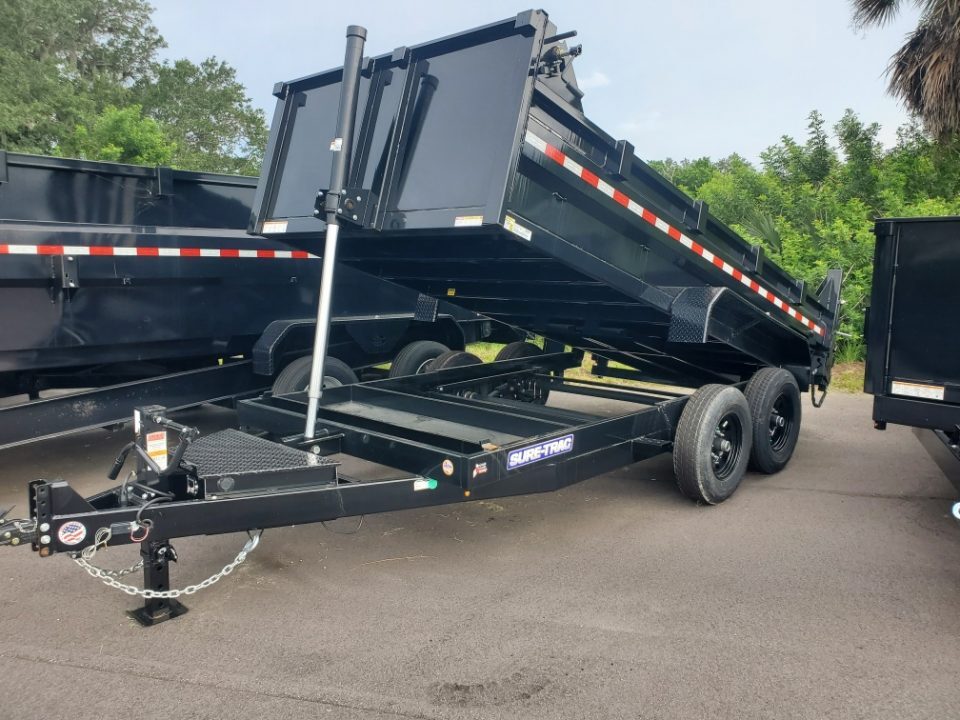 2026 Sure-Trac 7X14 TA 14K TELESCOPIC DUMP in Punta Gorda, FL