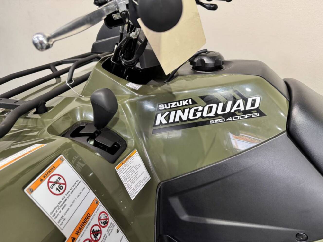 A photo of this 2026 Suzuki KingQuad 400 FSi