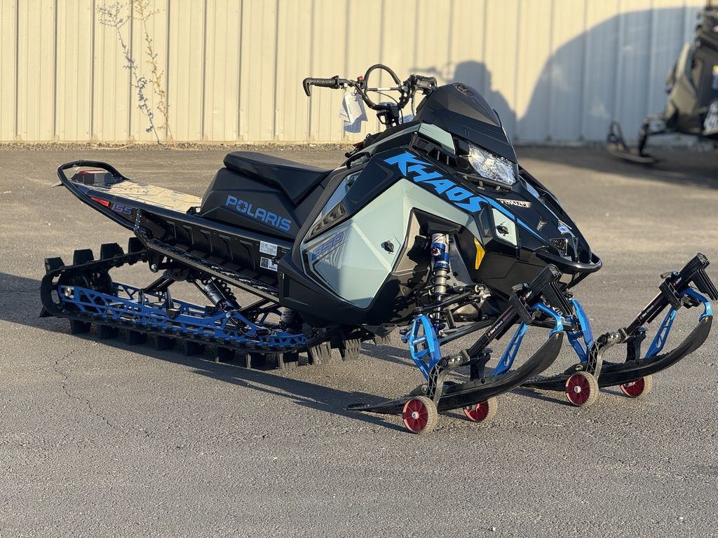 2026 Polaris 850 RMK Khaos 155 Gloss Black / Blue Dusk 850 Snowmobile snowmobile