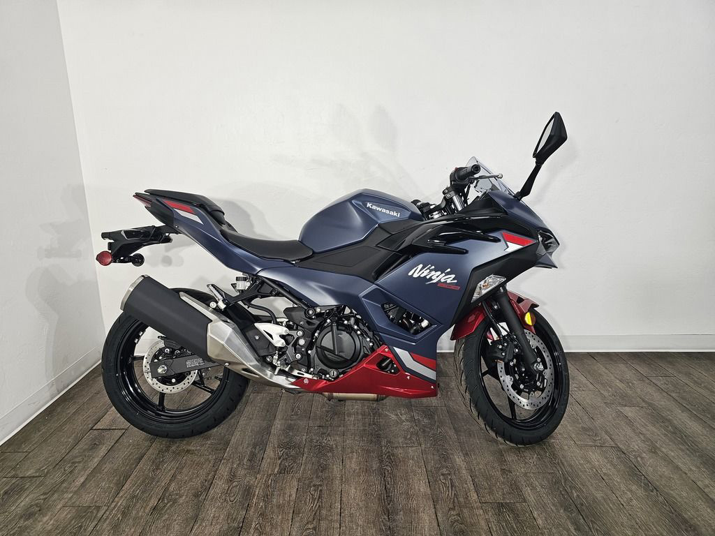2026 Kawasaki Ninja 500 ABS Metallic Matte Twilight Blue ABS in Tucson, AZ