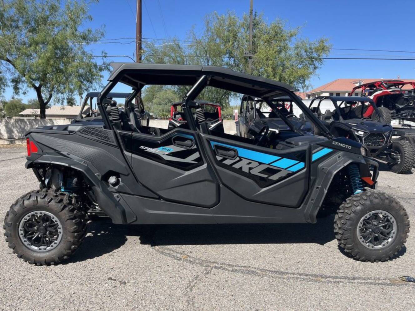 A photo of this 2026 CFMOTO ZFORCE 950 Sport-4 950 Sport 4