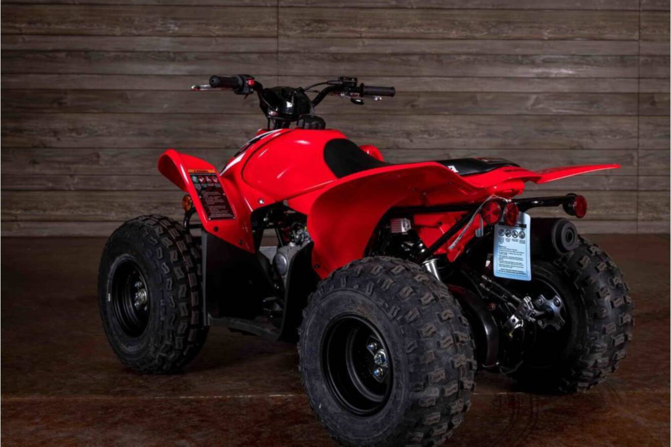 A photo of this 2026 Honda TRX 90X