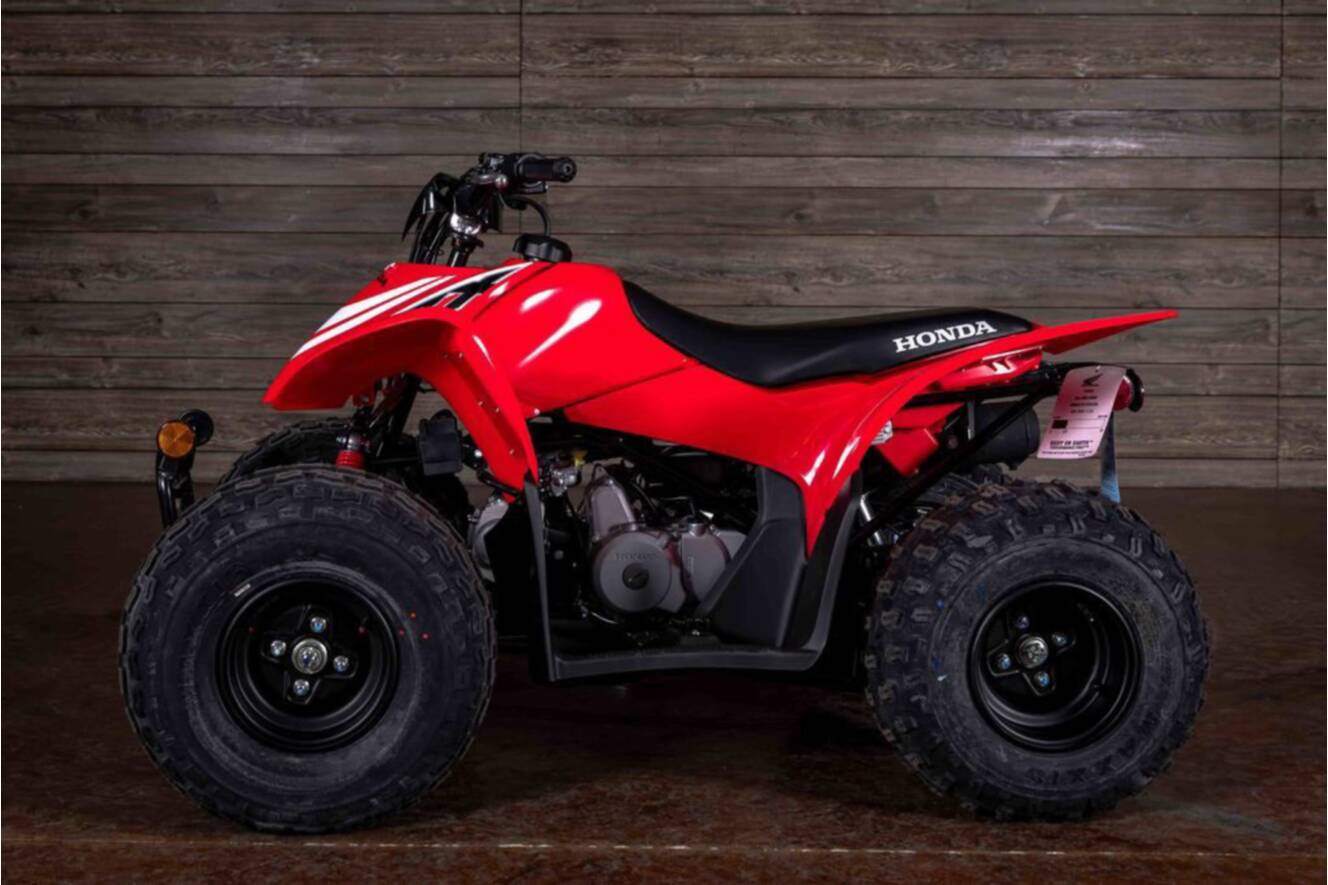 A photo of this 2026 Honda TRX 90X