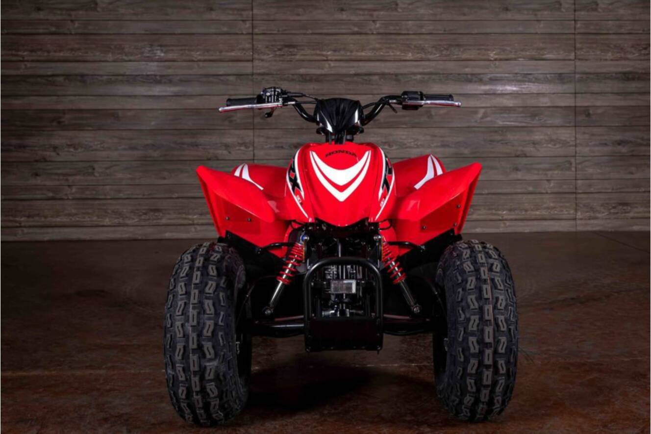 A photo of this 2026 Honda TRX 90X