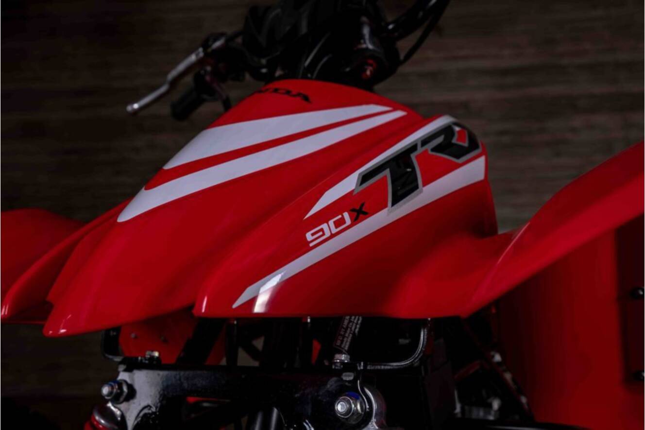 A photo of this 2026 Honda TRX 90X