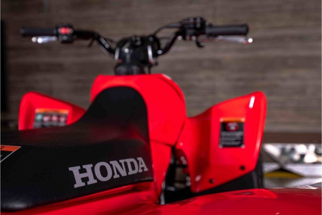 A photo of this 2026 Honda TRX 90X