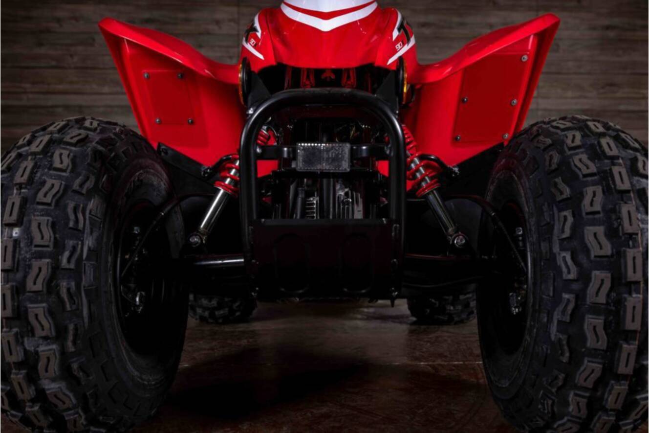 A photo of this 2026 Honda TRX 90X