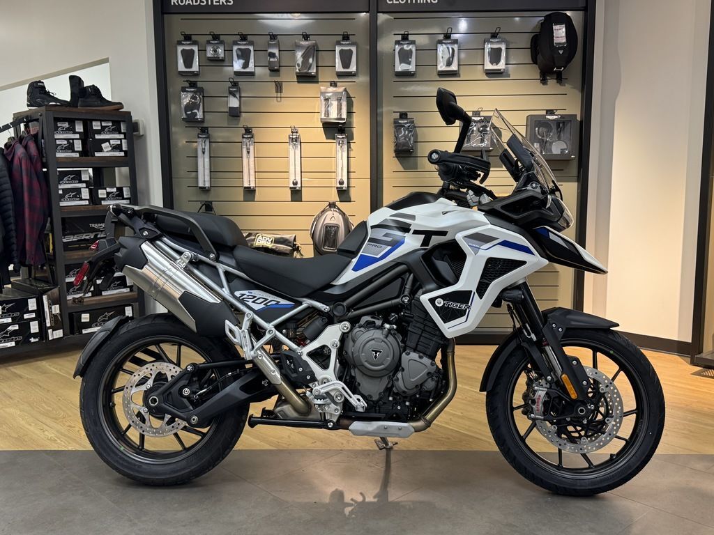 2026 Triumph Tiger 1200 Alpine Edition Satin crystal white ALPINE EDITION in Knoxville, TN