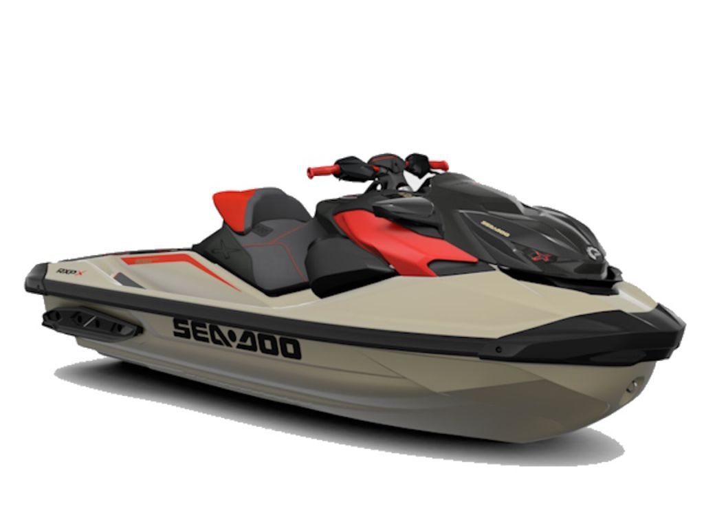 2025 Sea-Doo RXP-X 325 Tech, BRP Premium A, iBR Metallic Tan / La Two Seater jet ski
