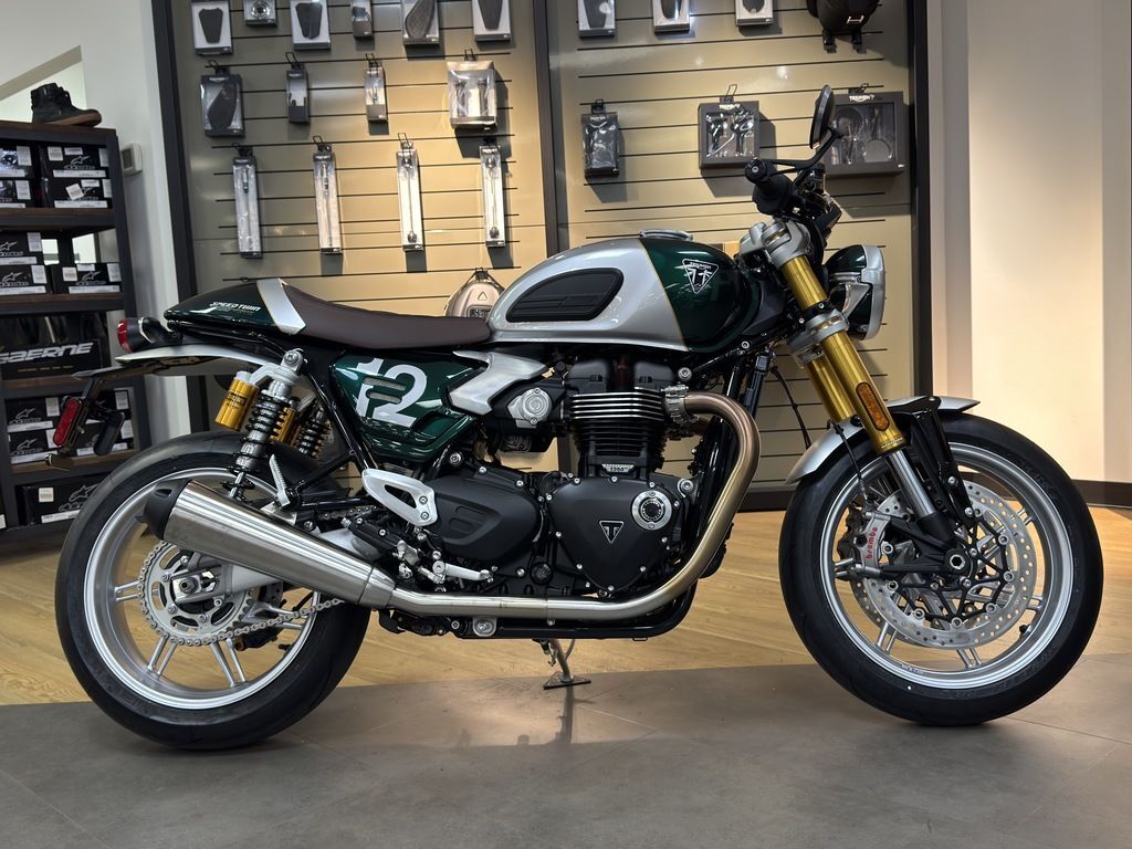 2026 Triumph Speed Twin 1200 Cafe Racer Edition Aluminium silver / C BASE in Knoxville, TN