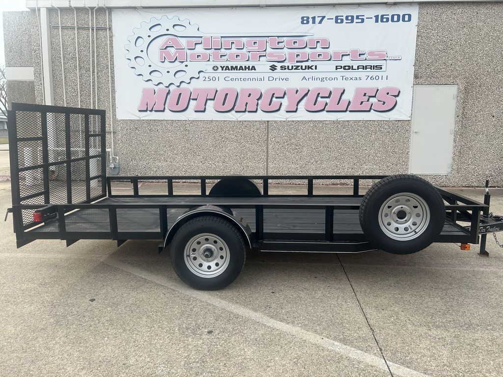 2025 Cen Tex UTILITY 77X14 AXLE ANGLE WHITE GATE in Arlington, TX