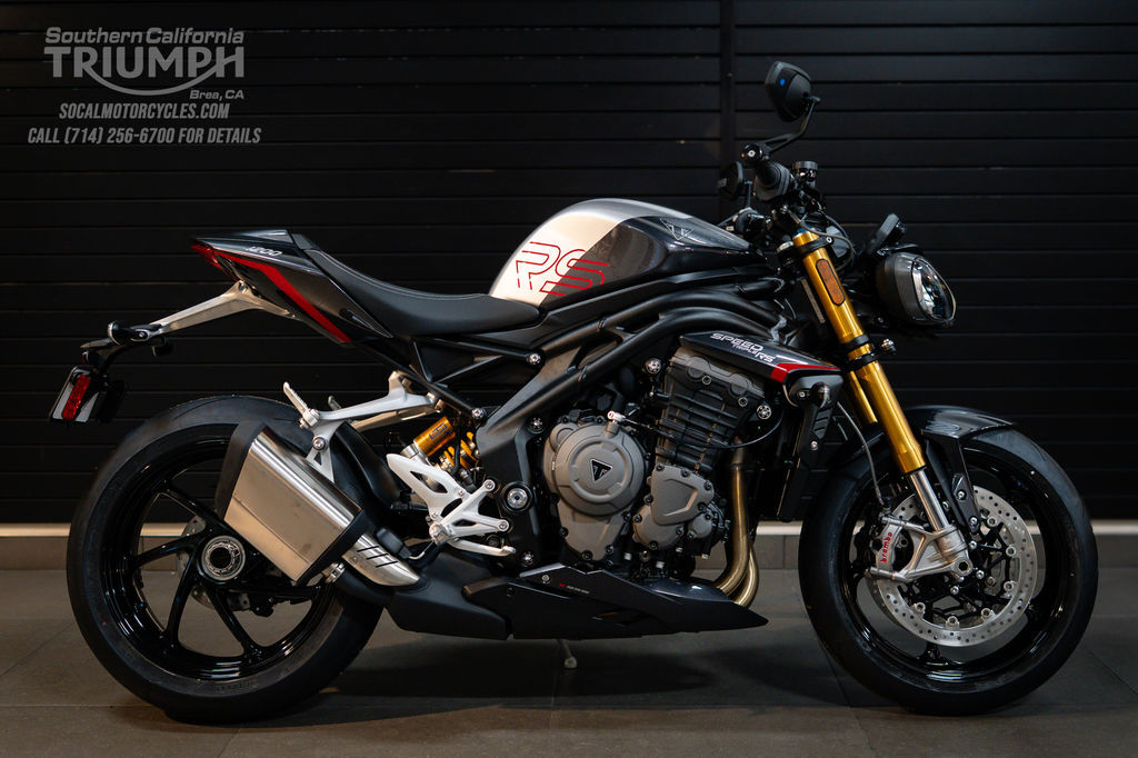2026 Triumph Speed Triple 1200 RS Granite/Diablo Red 1200 RR BREITLING LIMITED EDITION in Brea, CA