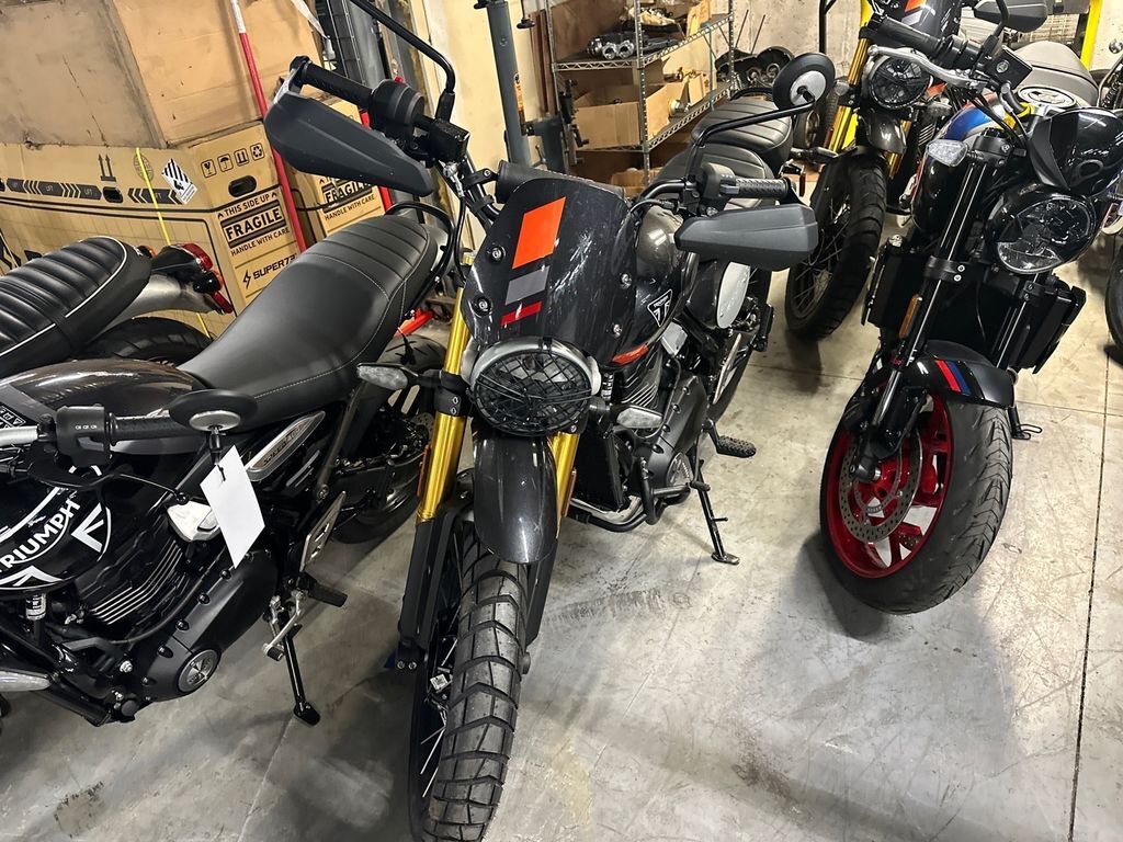 2026 Triumph Scrambler 400 XC Racing Yellow 400 XC in Augusta, ME