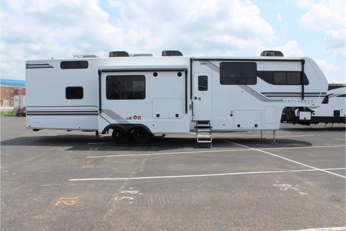 A photo of this 2026 Grand Design Influence 3804DS