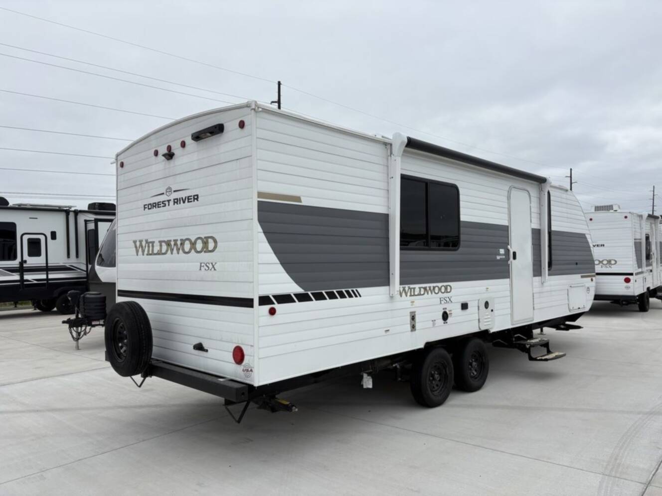 A photo of this 2026 Forest River Wildwood FSX Limited Edition 233RBLE