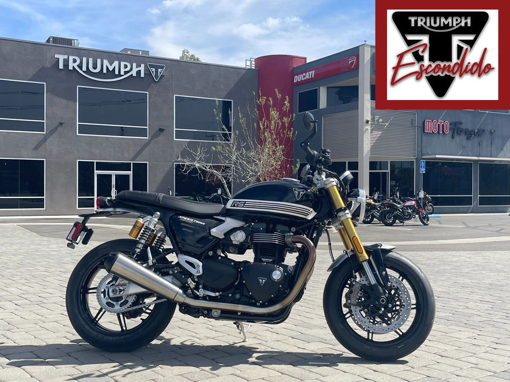 2025 Triumph Speed Twin 1200 RS Sapphire Black BASE in Escondido, CA