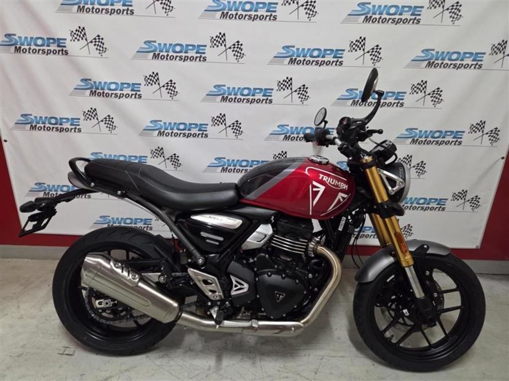2026 Triumph Speed 400 Lava Red Gloss/Storm Grey BASE in Louisville, KY